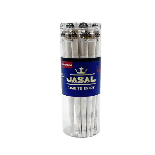 UASAL 100 Cone Premium 1¼ Cones Smoking Rolled 84MM Rolling Paper with Tips & Packing Tubes Included