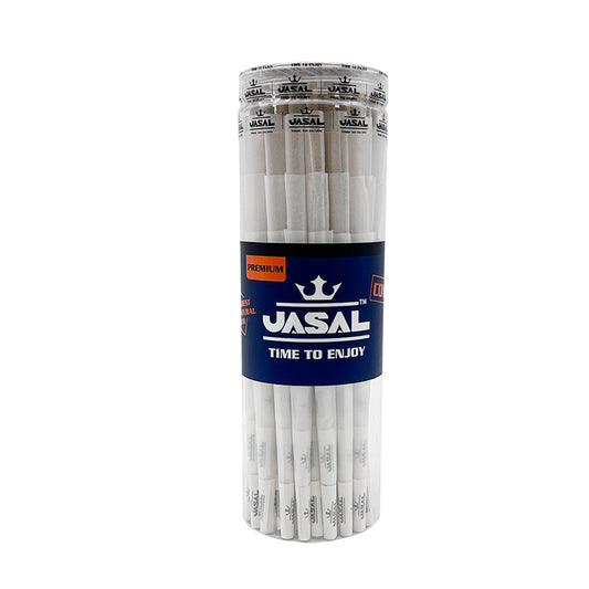 UASAL 100 Cone Premium Kingsize Cones Smoking Rolled 108MM Rolling Paper with Tips & Packing Tubes Included
